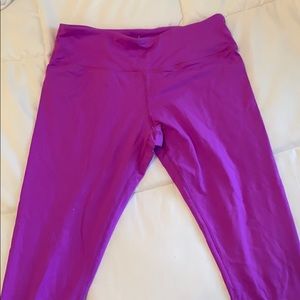 Purple workout leggings!